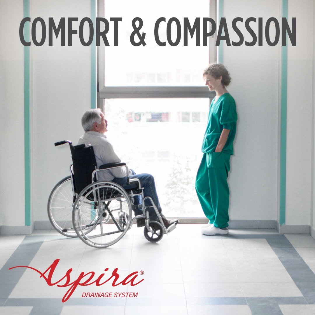 aspira排水系统 - 患者的舒适和同情 -  Merit Medical