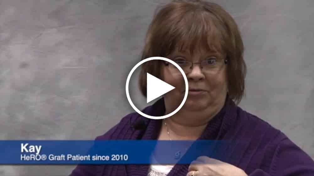 Erfahren您冯静脉HeRO-Graft-Patientin和我Tochter,是不是英雄国际卫生条例酸奶verandert帽子