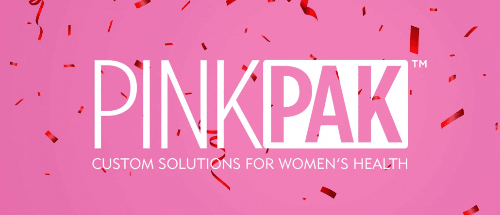 PinkPAK - Merit的最新创新-女性健康定制解决方案- 2019年8月
