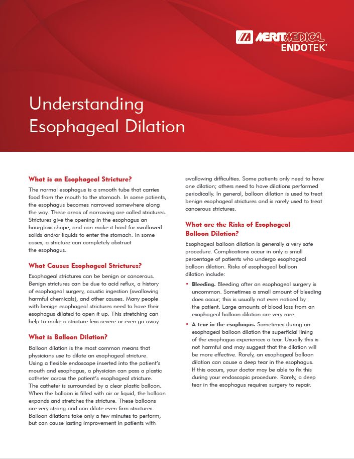 食管扩张-患者手册-优点Endotek