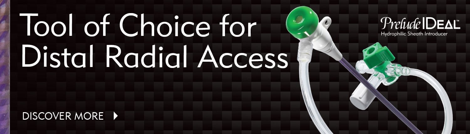 理想的亲水鞘引入器-桡骨远端通路的首选工具