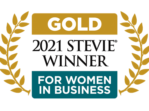 2021 Gold Stevie Award Winner - Women in Business